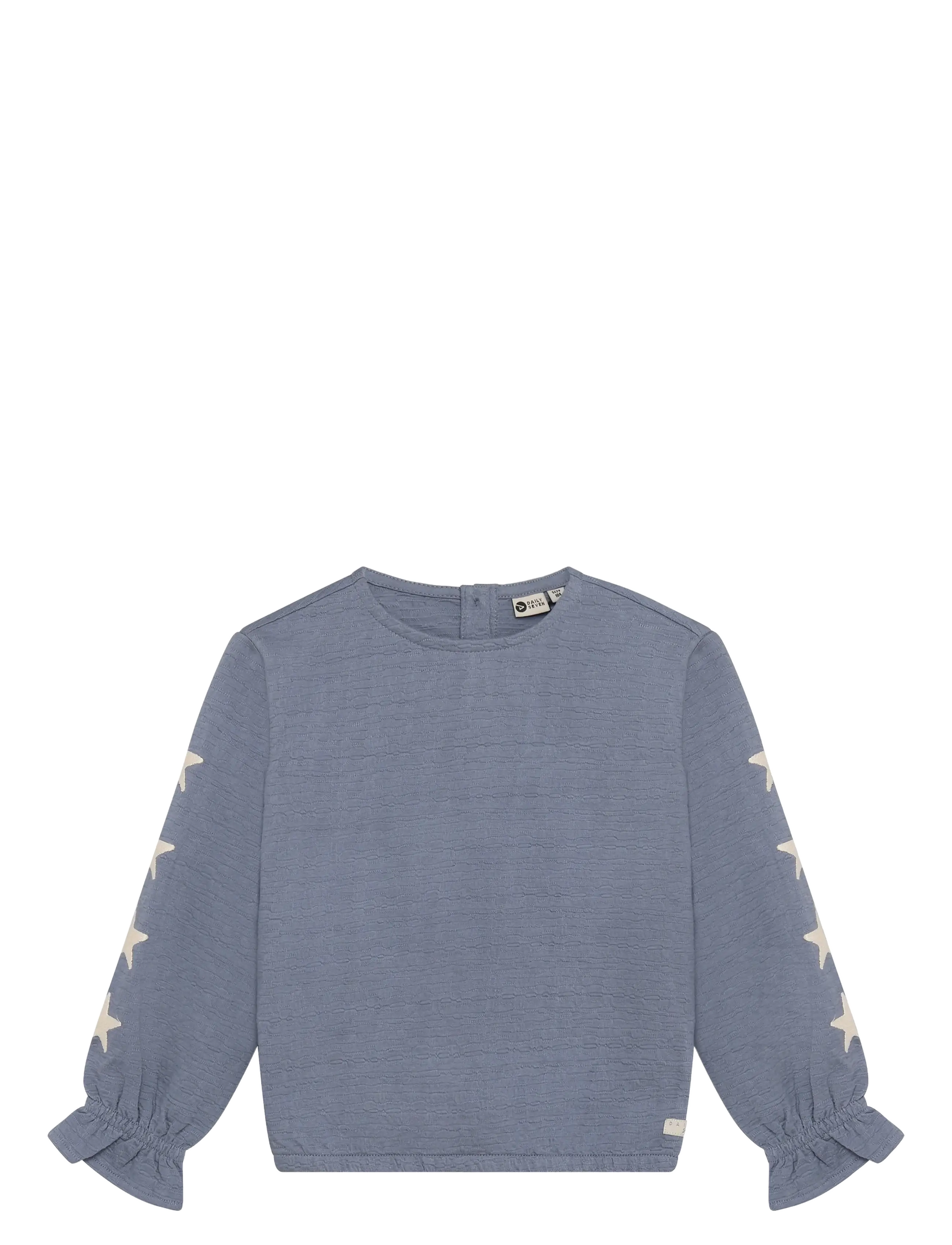 Daily 7 T-shirt Longsleeve Stars - Langärmelig - FOLKSTONE GRAY / grey