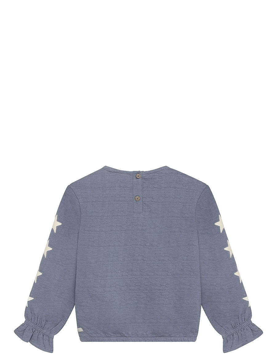 Daily 7 - T-shirt Longsleeve Stars - långärmade t-shirts - folkstone gray - 1