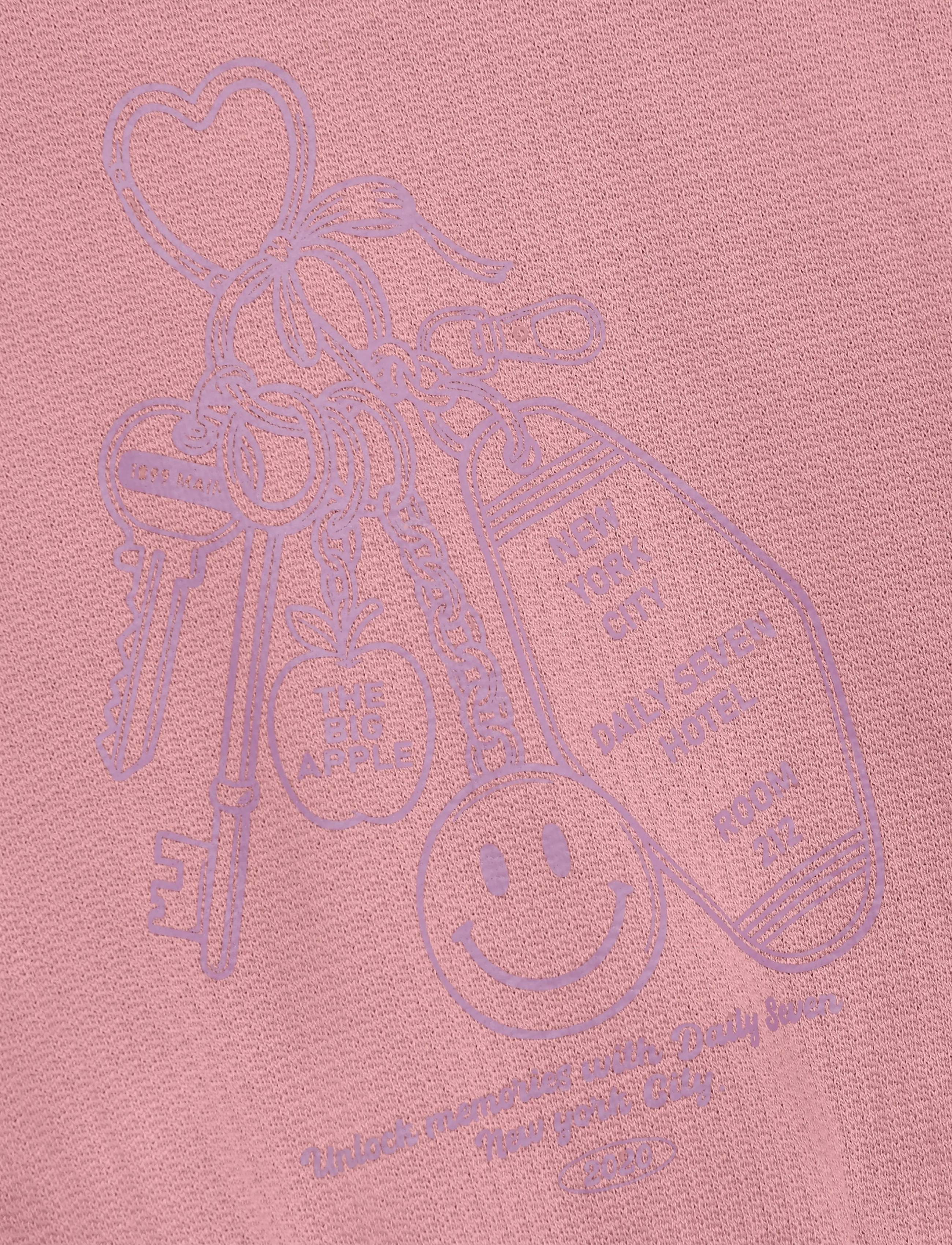 Daily 7 - T-Shirt Longsleeve Artwork - lilas - 4