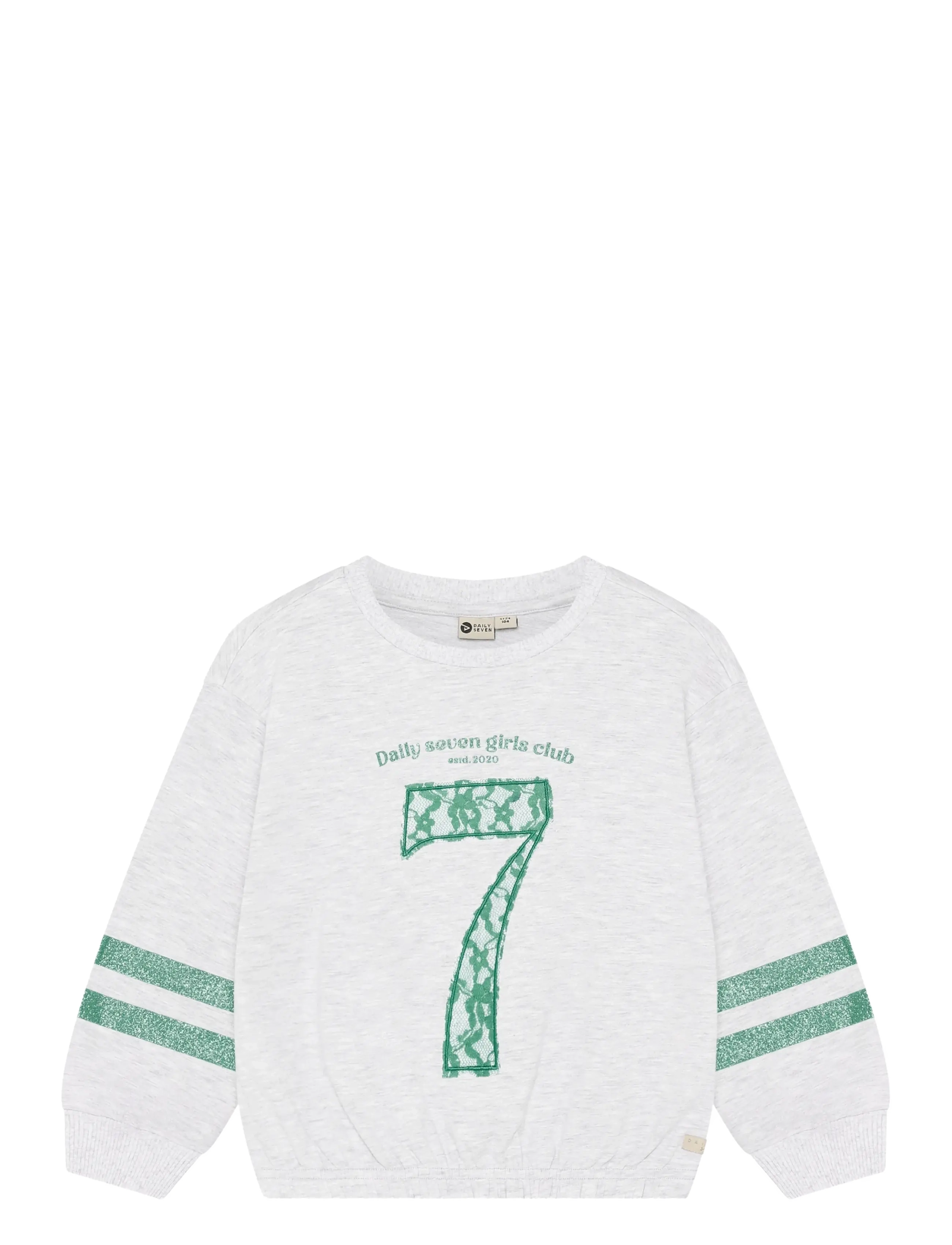 Daily 7 - T-shirt Longsleeve Seven - light grey melange - 1