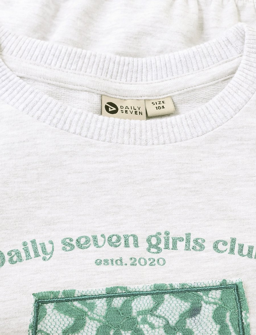 Daily 7 - T-shirt Longsleeve Seven - sweatshirts - light grey melange - 4