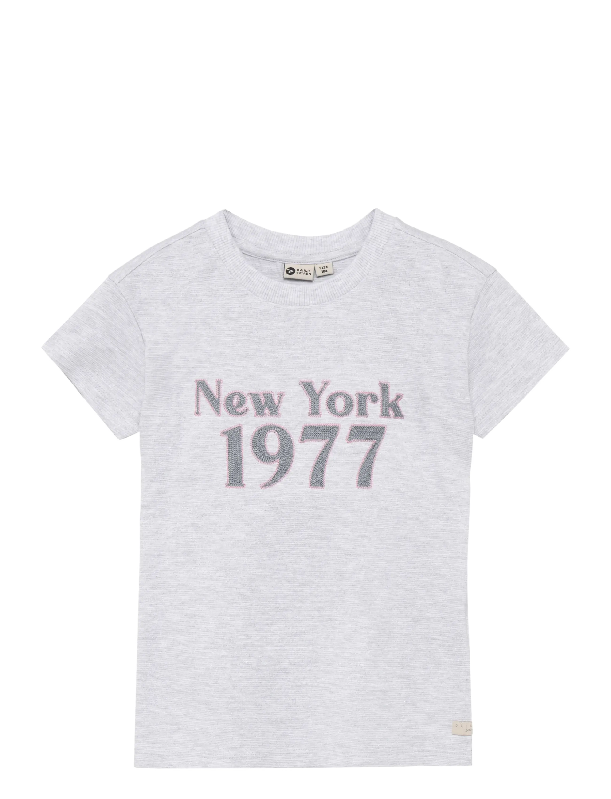 Daily 7 - T-shirt Artwork - kurzärmelige - light grey melange - 1