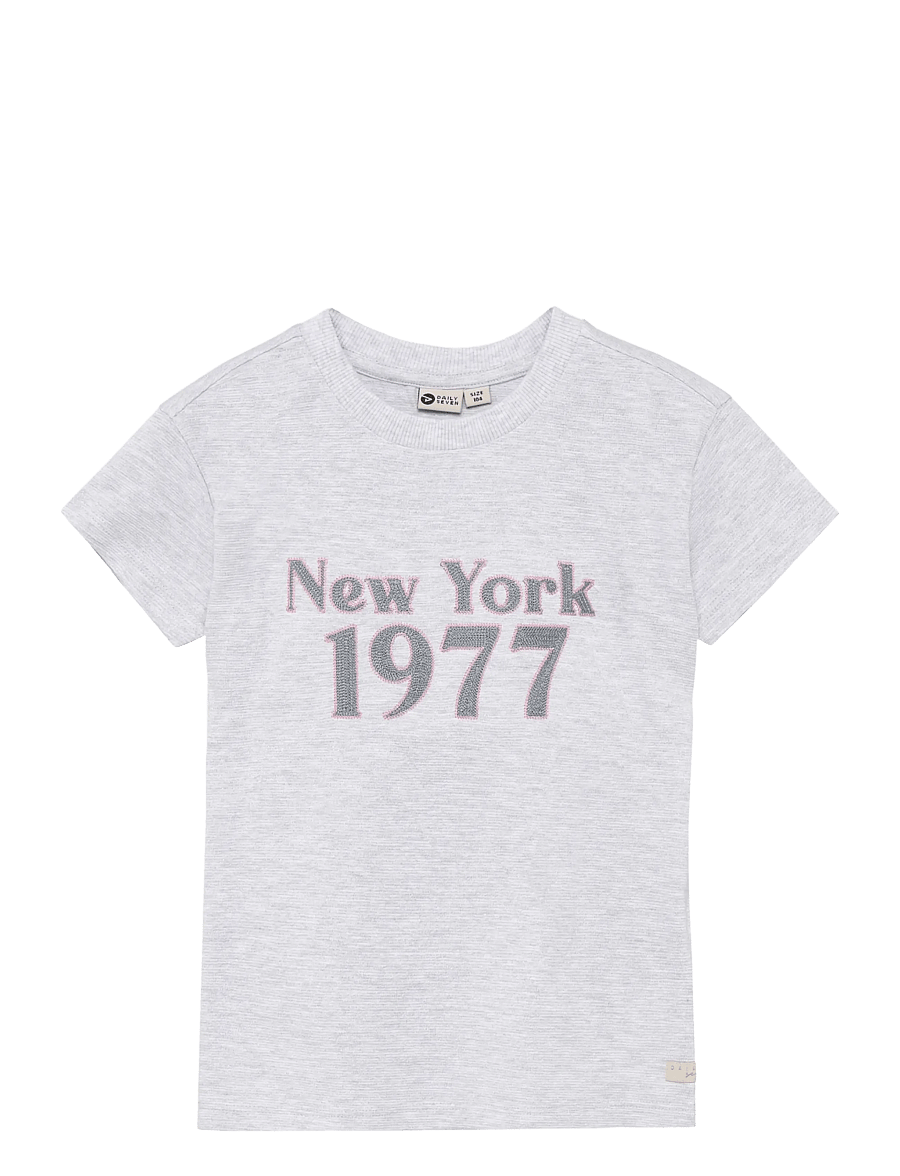 Daily 7 - T-shirt Artwork - kurzärmelige - light grey melange - 1