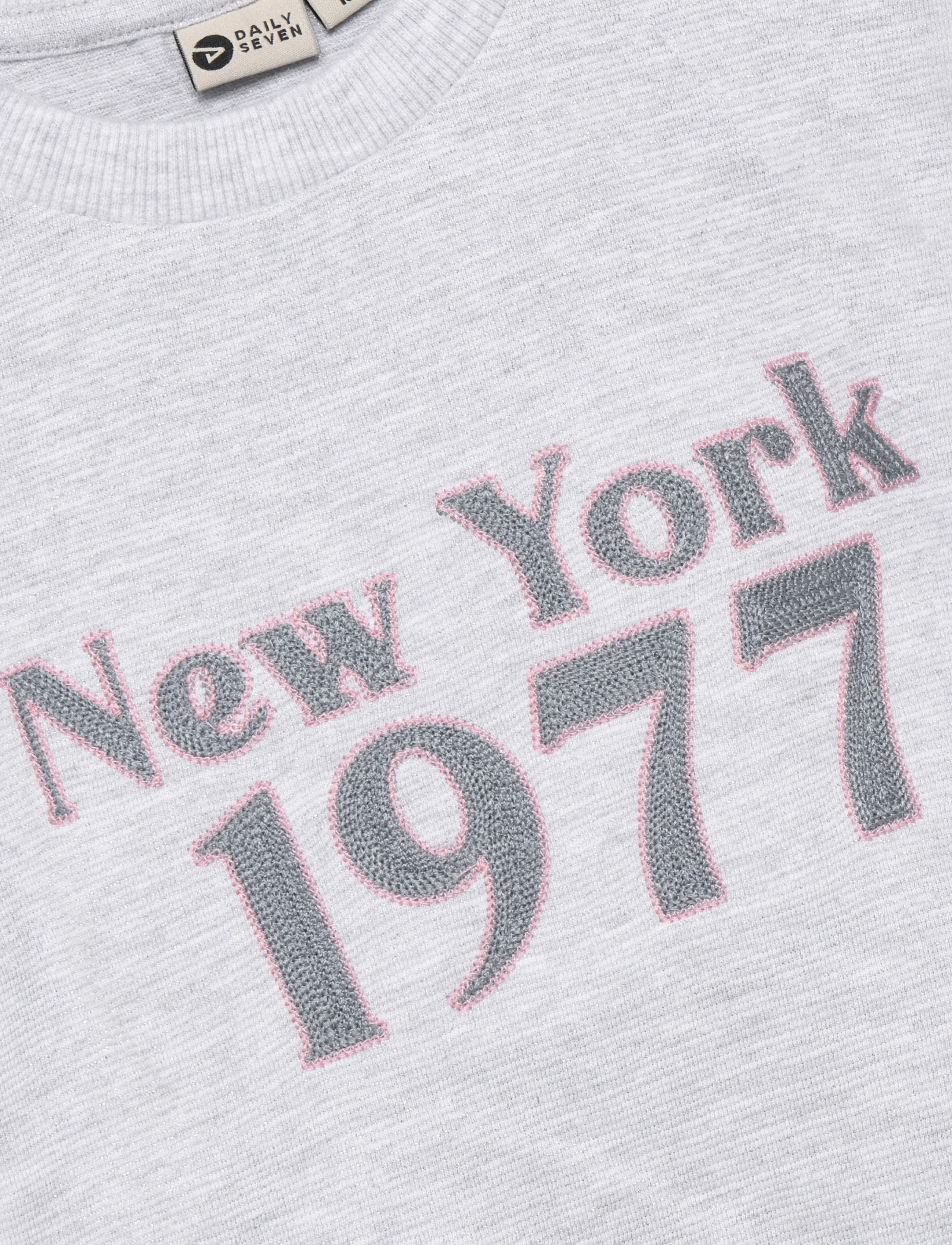 Daily 7 - T-shirt Artwork - kurzärmelige - light grey melange - 4