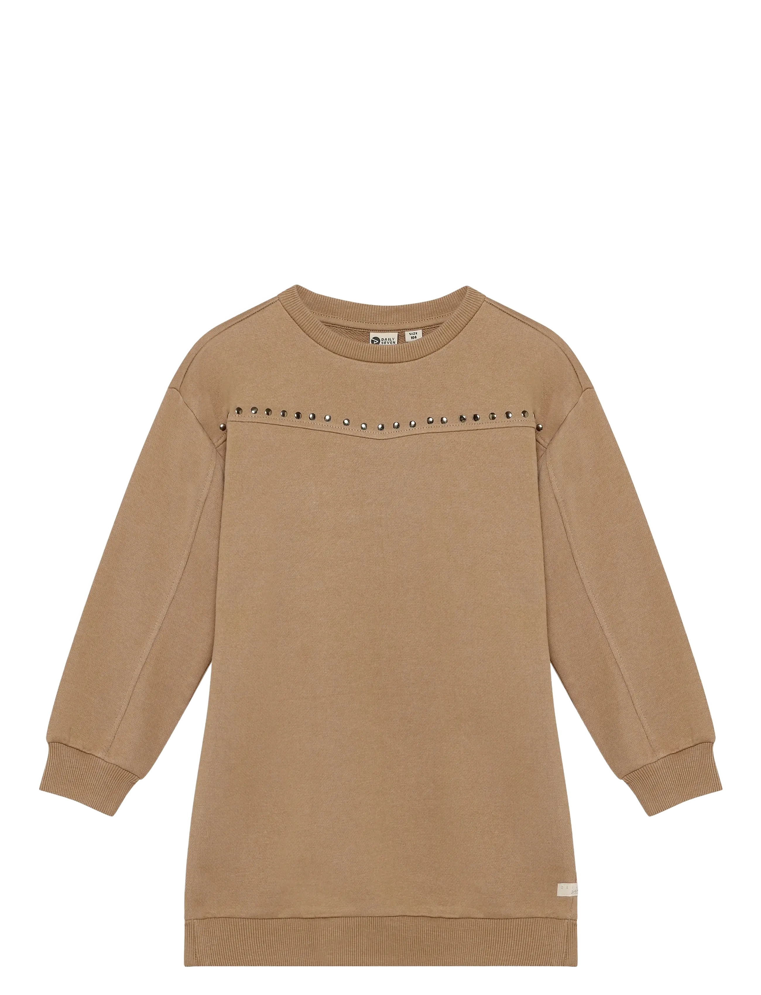 Daily 7 Sweat Dress Longsleeve - Tagasi kooli - AFFOGAT / brown