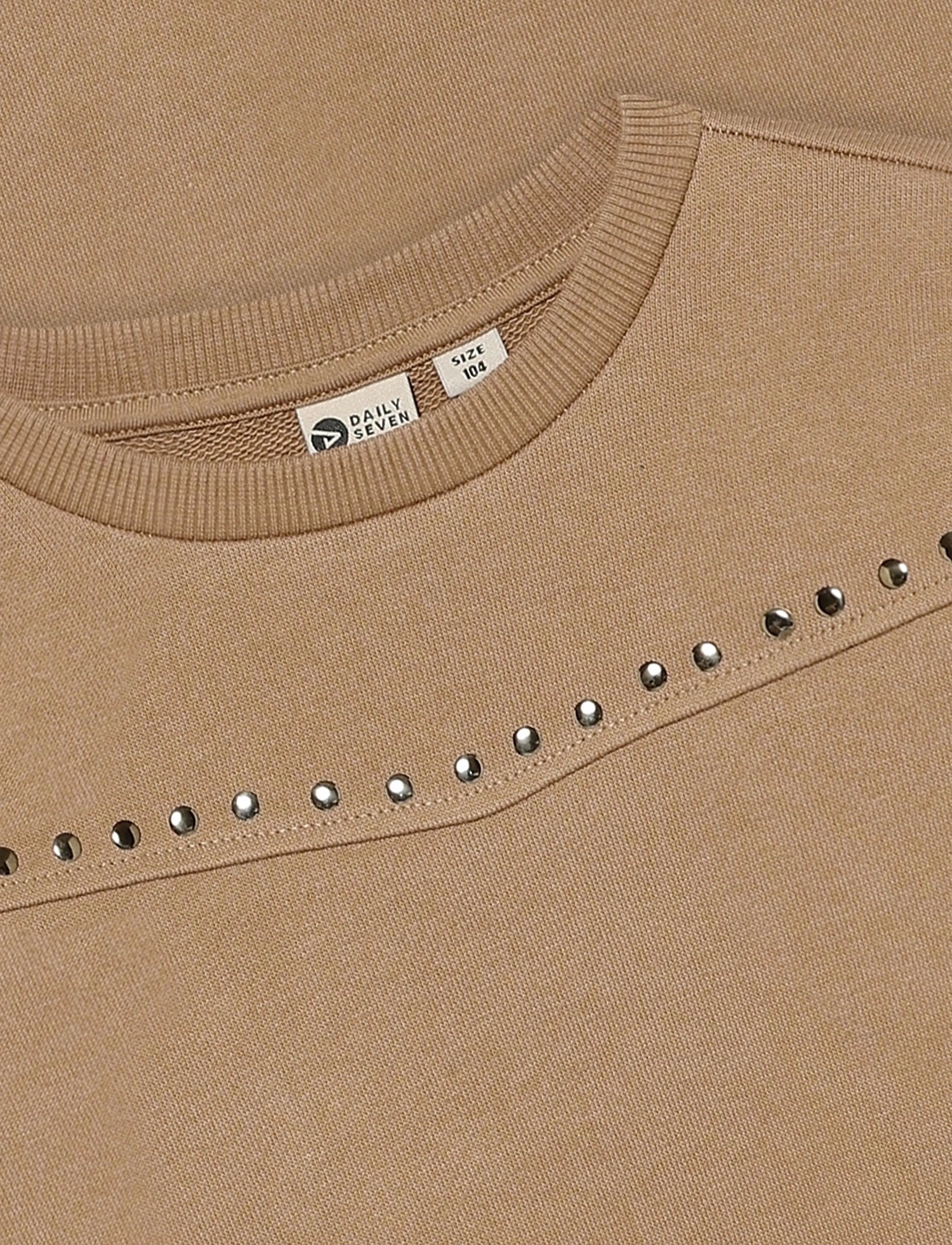 Daily 7 - Sweat Dress Longsleeve - pikkade varrukatega vabaajakleidid - affogat - 2