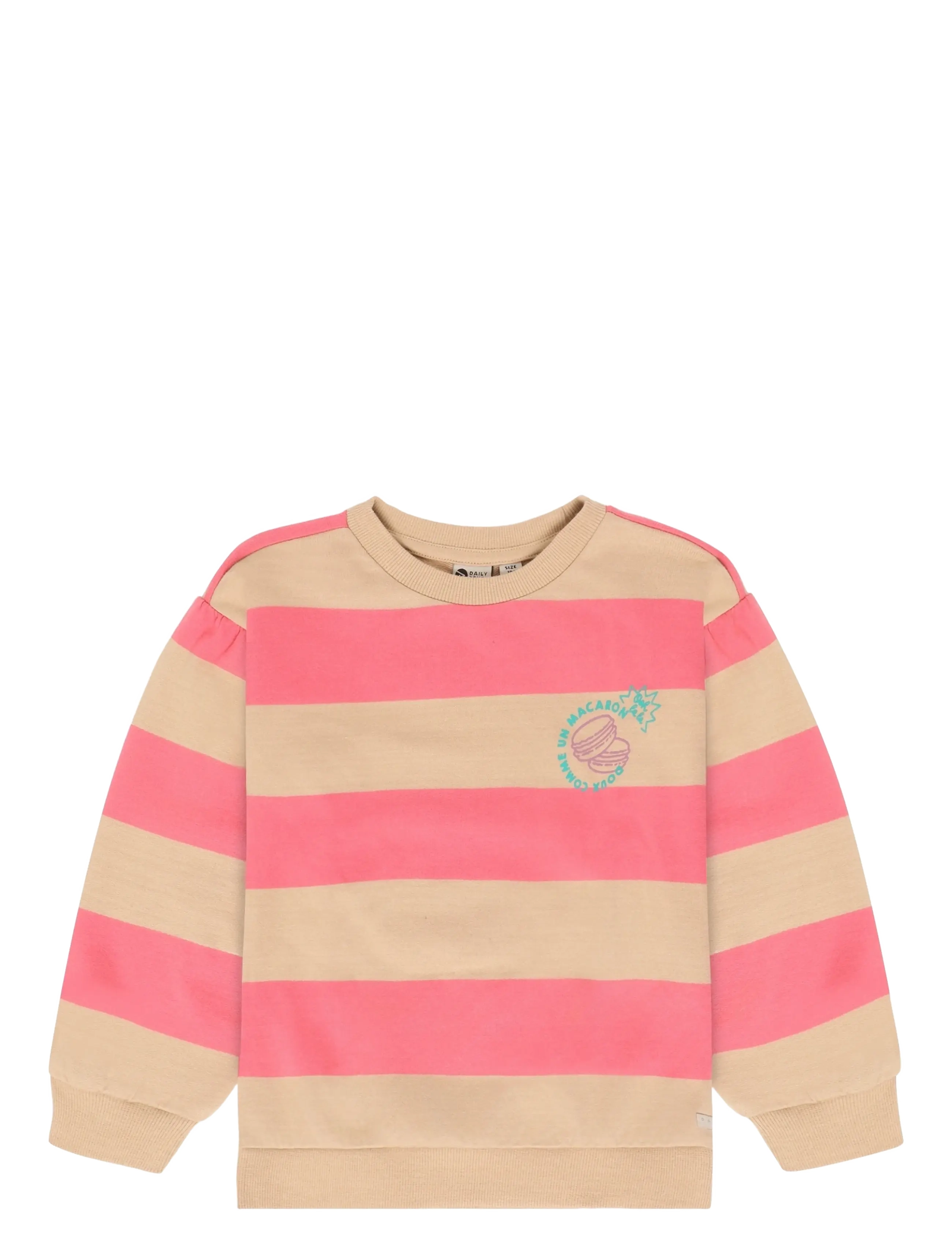 Daily 7 - Sweater Big Stripe - dressipluusid - ginger root - 1