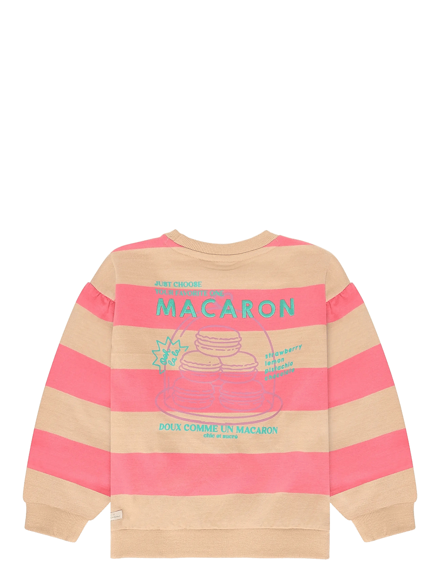 Daily 7 - Sweater Big Stripe - sweatshirts - ginger root - 2