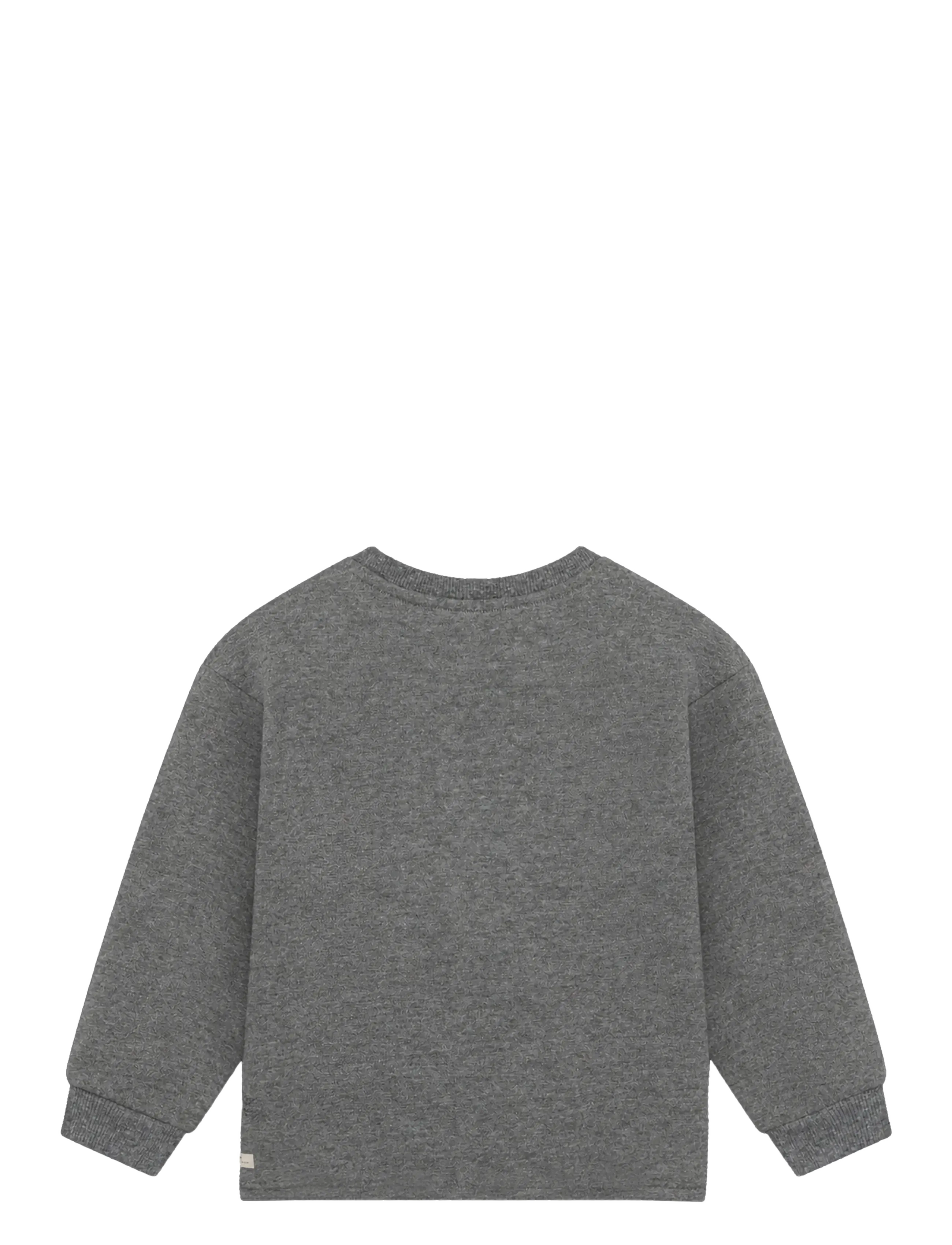 Daily 7 - Sweater Artwork - mid grey melange - 2