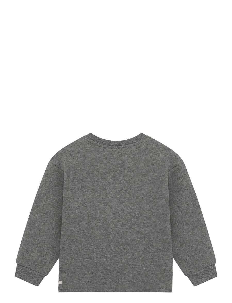 Daily 7 - Sweater Artwork - sweatshirts - mid grey melange - 2