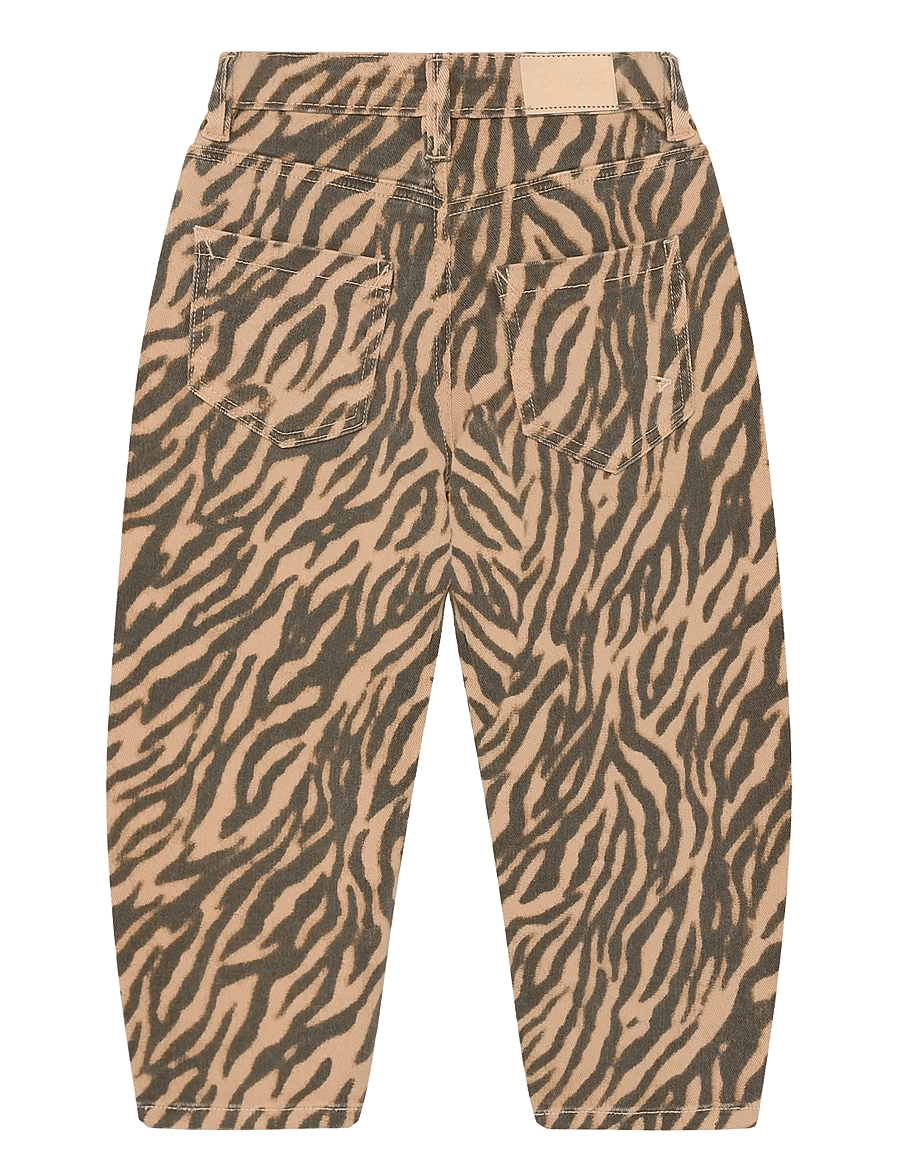 Daily 7 - Barrel Fit Animal - tapered jeans - ginger root - 2