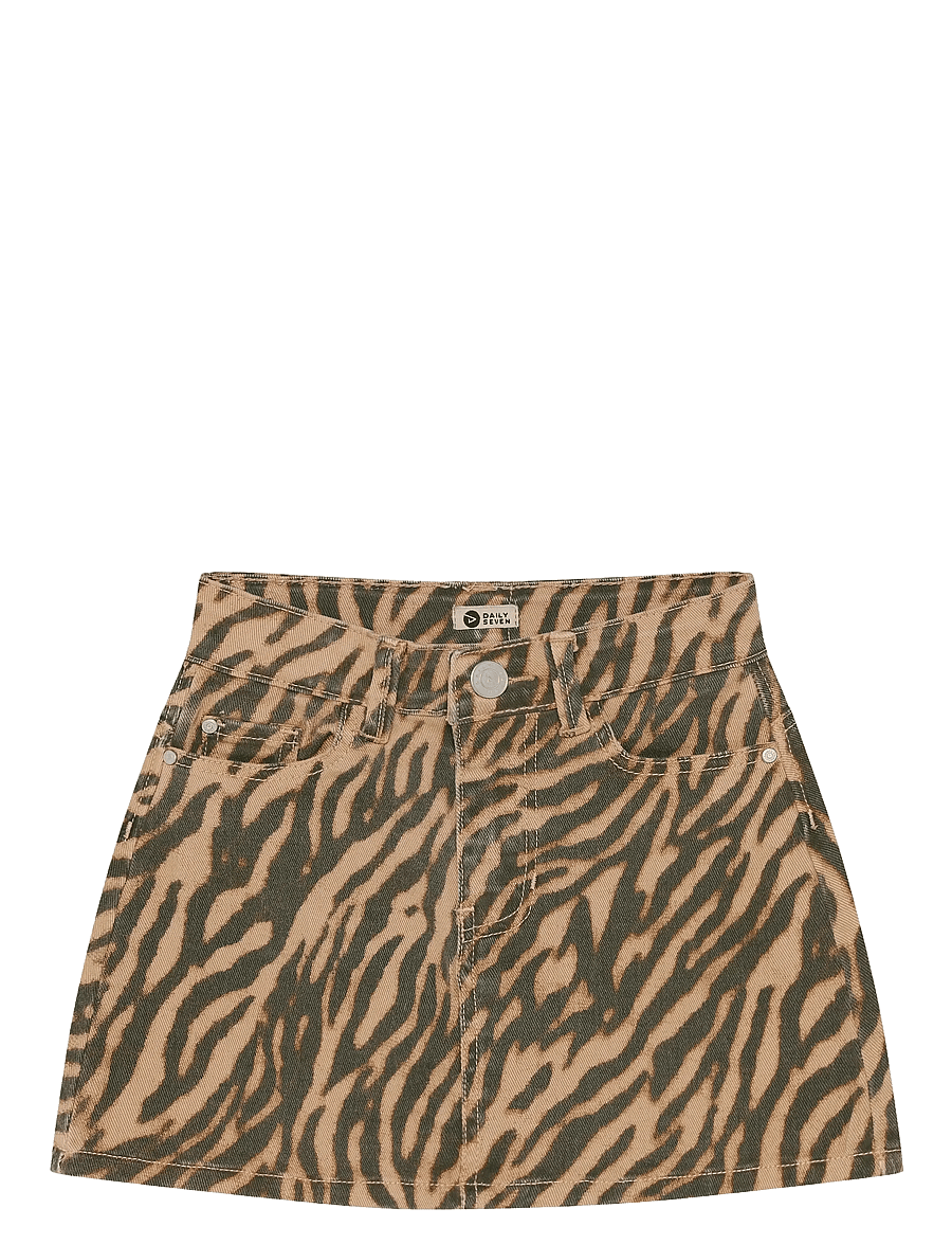 Daily 7 - Animal Skirt - jeansröcke - ginger root - 0