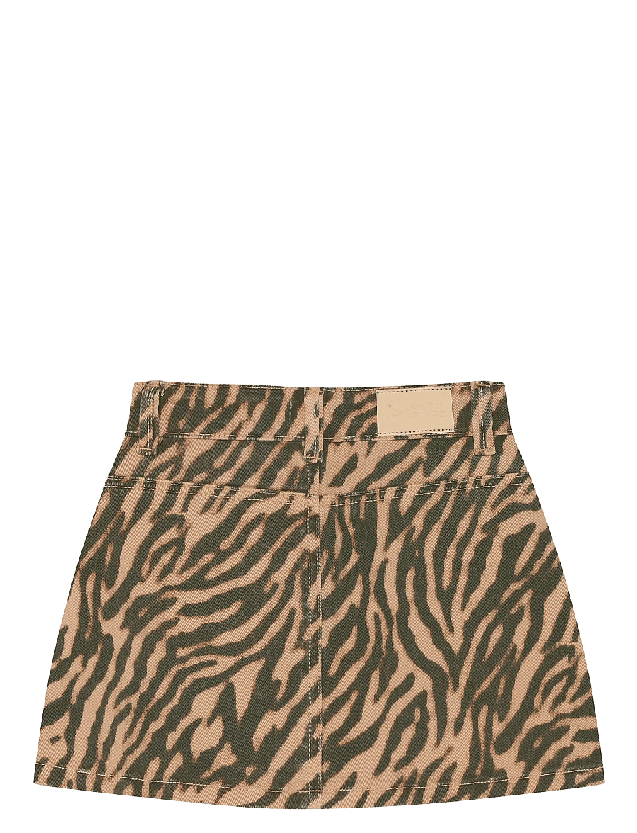 Daily 7 - Animal Skirt - jeansröcke - ginger root - 1
