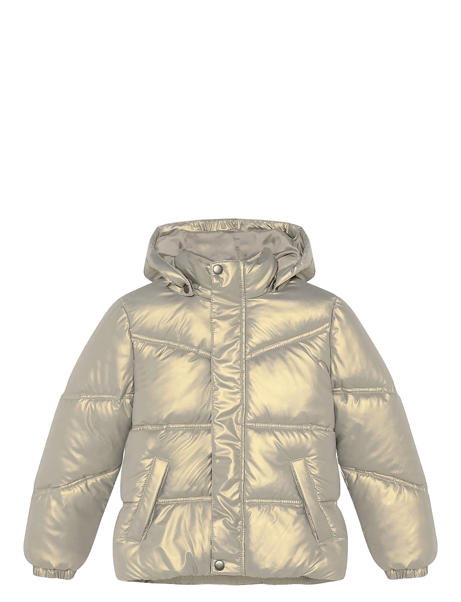 Daily 7 - Metallic Jacket - vinterjackor - champagne beige - 1