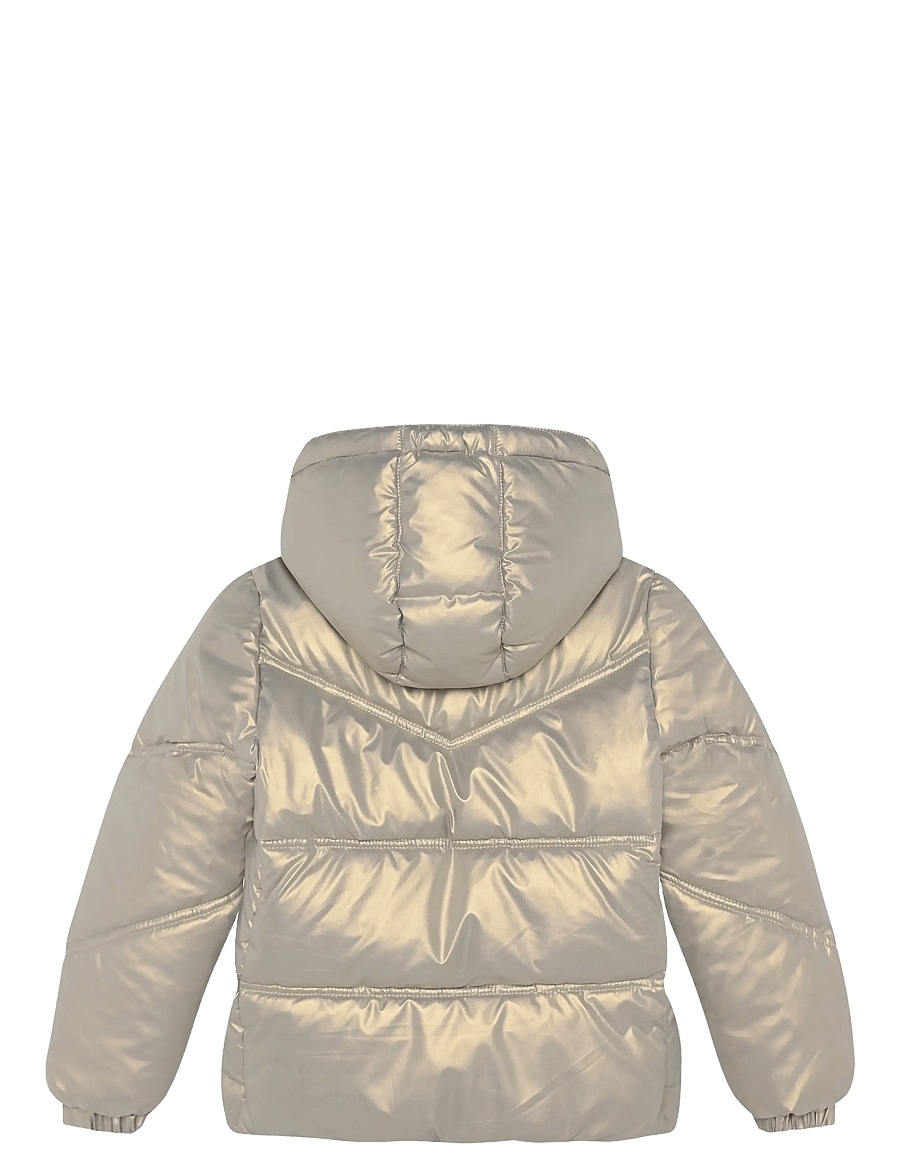 Daily 7 - Metallic Jacket - vinterjackor - champagne beige - 2