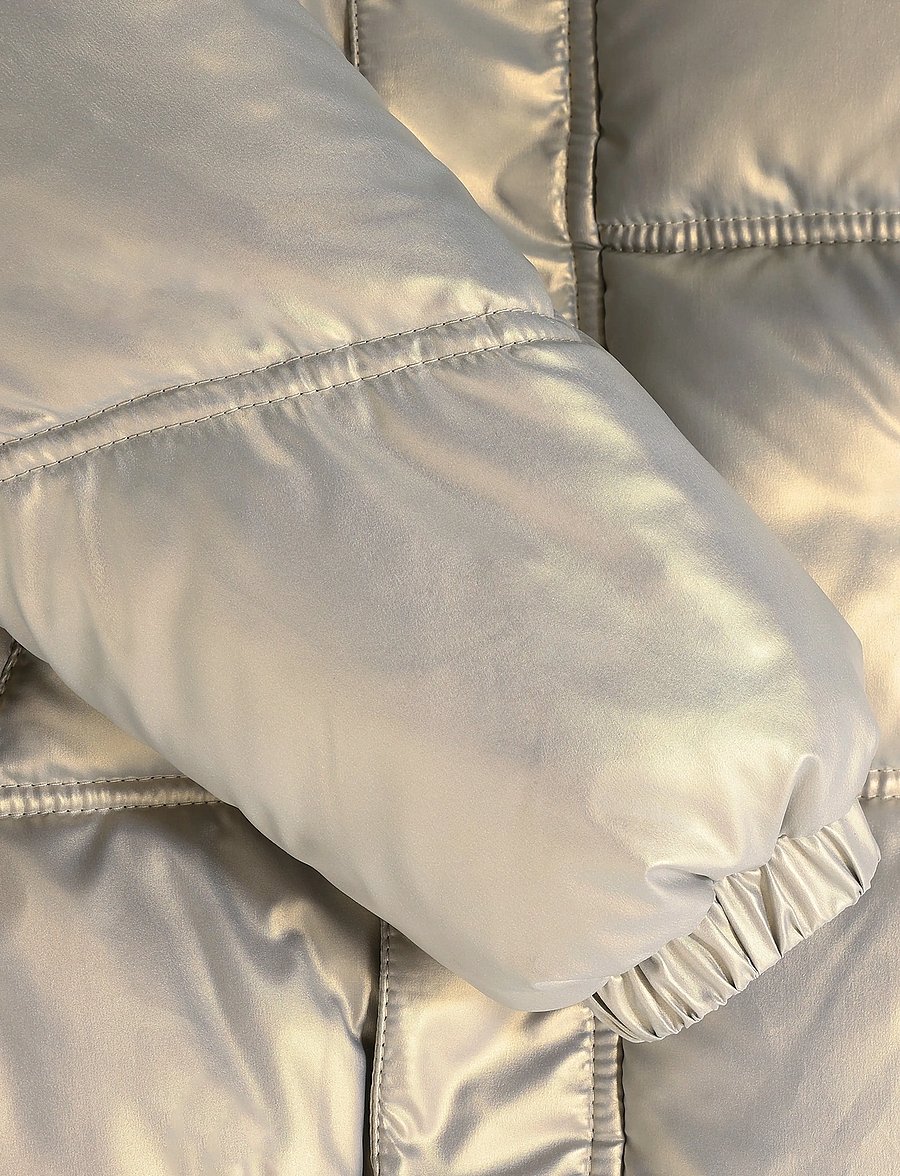 Daily 7 - Metallic Jacket - vinterjackor - champagne beige - 5