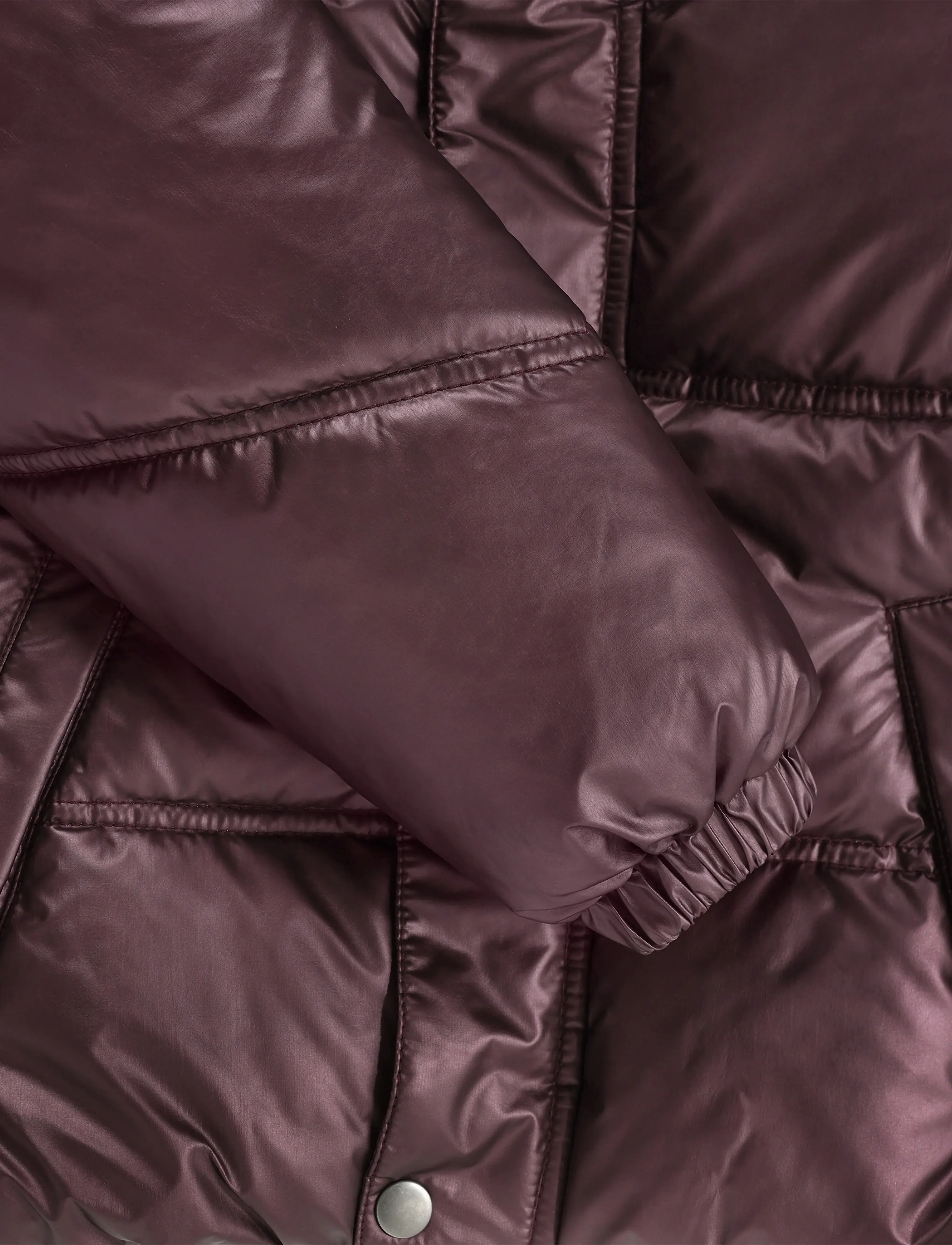 Daily 7 - Metallic Jacket - vinterjackor - huckleberry - 5