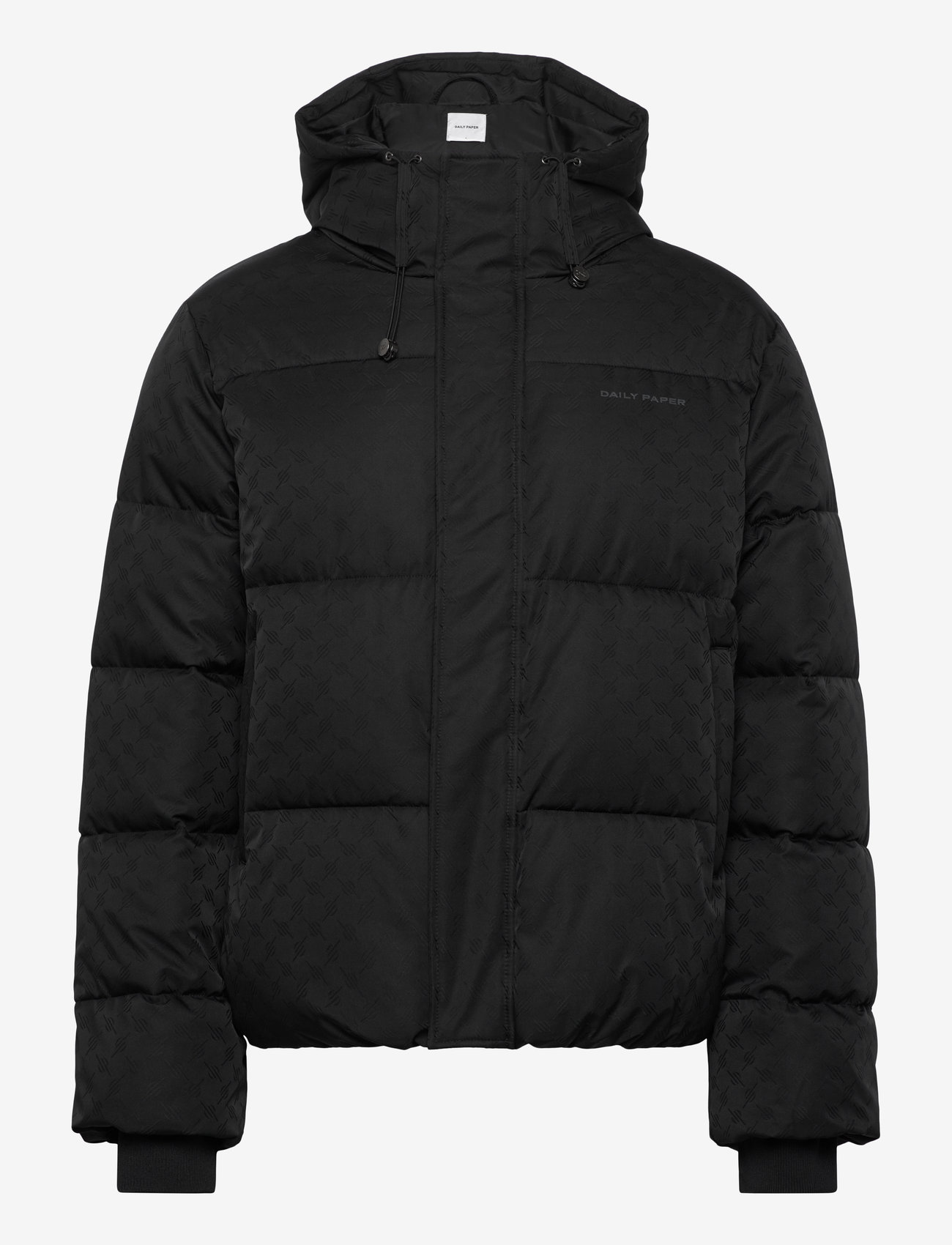 Daily Paper - monogram puffer jacket - black - 0