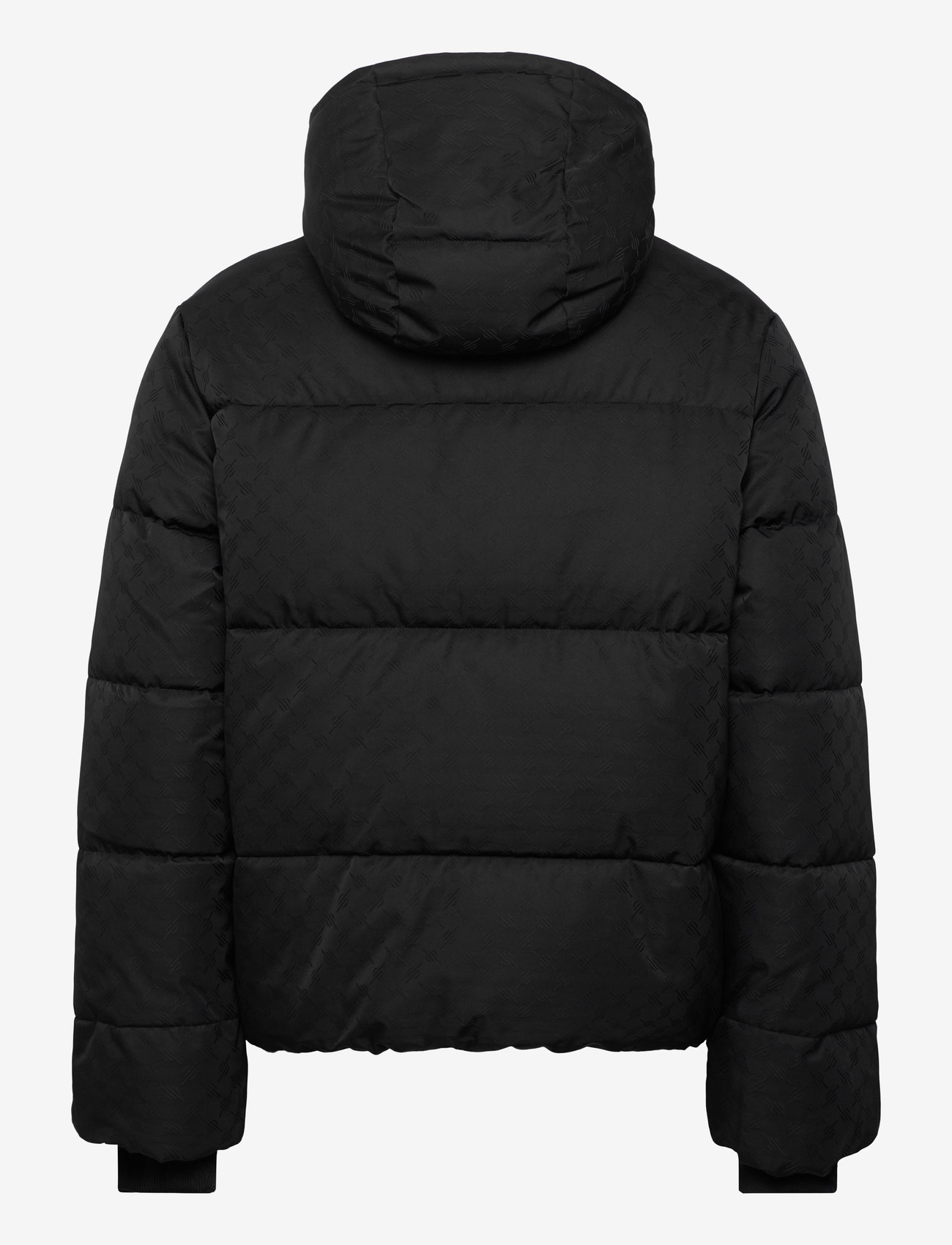 Daily Paper - monogram puffer jacket - black - 1