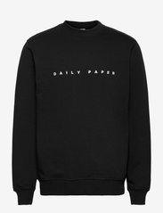Daily Paper - alias sweater - basic overhemden - black - 0