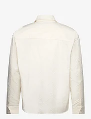 Daily Paper - housni ls shirt repatch monogram - basic skjorter - egret white - 1