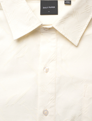 Daily Paper - housni ls shirt repatch monogram - basic skjorter - egret white - 2
