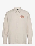 pamojan ls shirt - WHITE