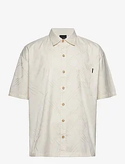 Daily Paper - piam ss shirt - kortermede skjorter - egret white - 0