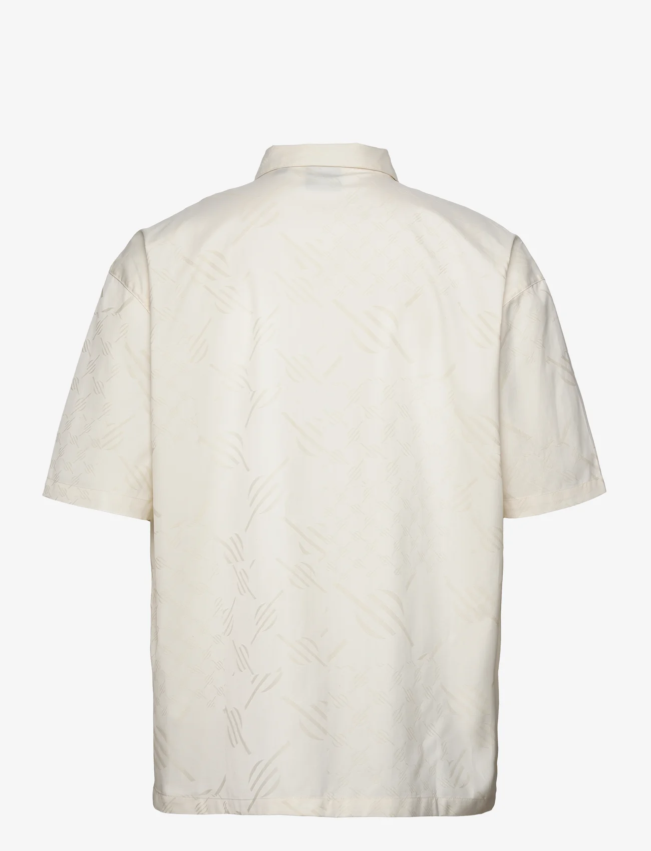 Daily Paper - piam ss shirt - marškiniai trumpomis rankovėmis - egret white - 1
