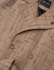 Daily Paper - rashawn long jacket - trench coats - oxford beige/brown - 2