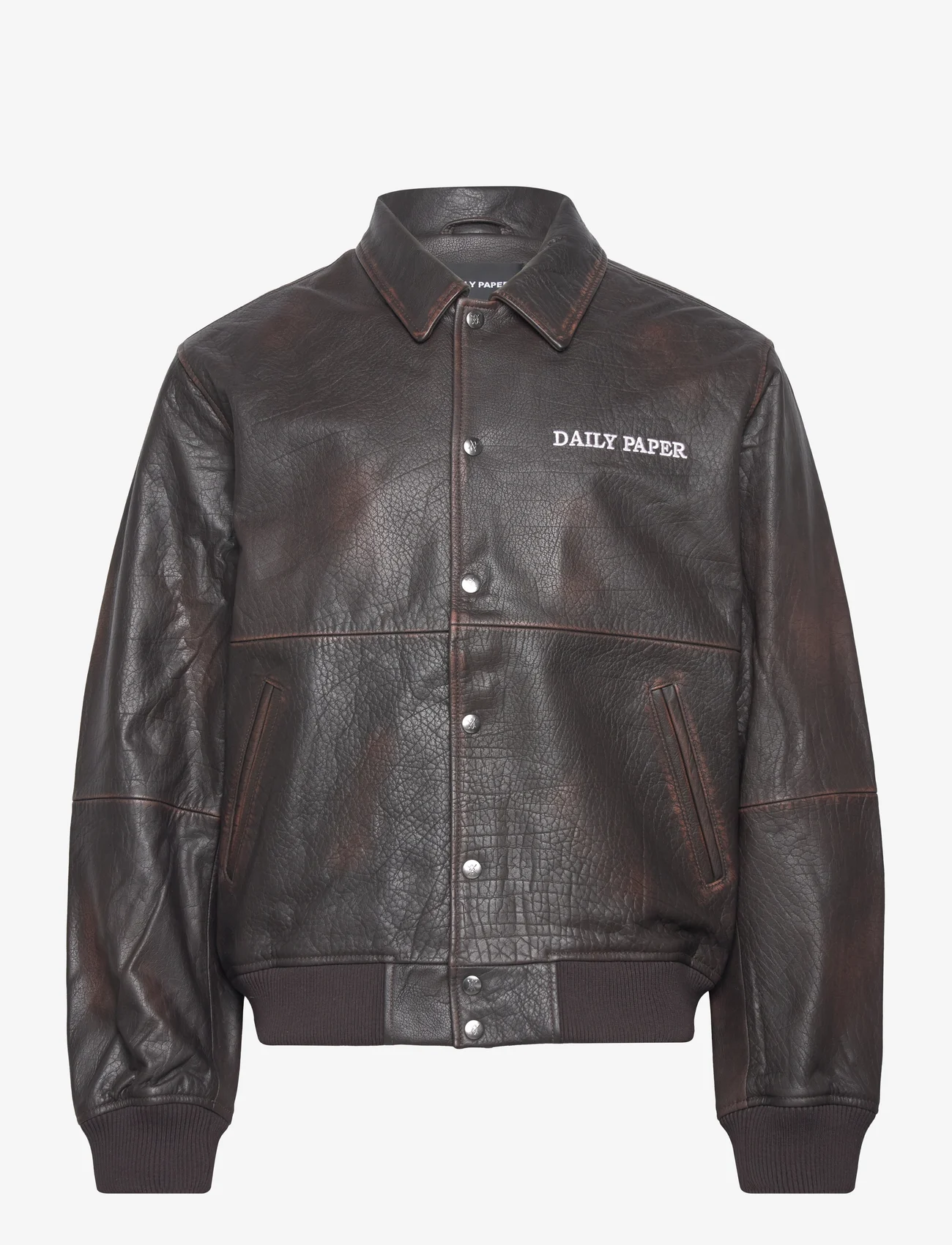 Daily Paper - rovin jacket - forårsjakker - dark brown - 0