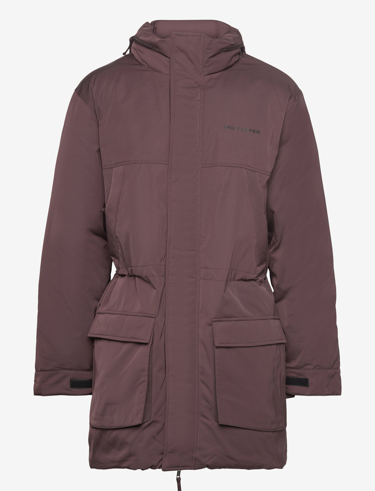 Daily Paper - ronnie long jacket - talvejoped - syrup brown - 0