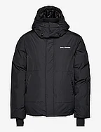 ruraz puffer jacket - BLACK