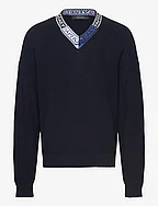 roshaun sweater - DEEP NAVY