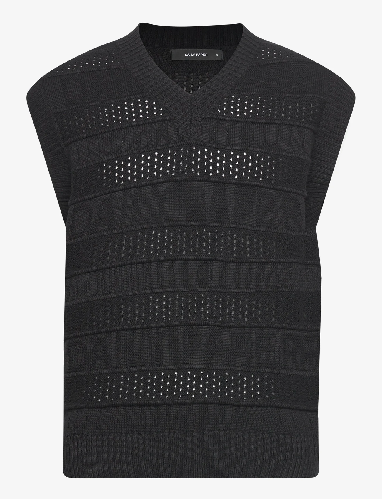 Daily Paper - rashidi spencer - knitted vests - black - 0