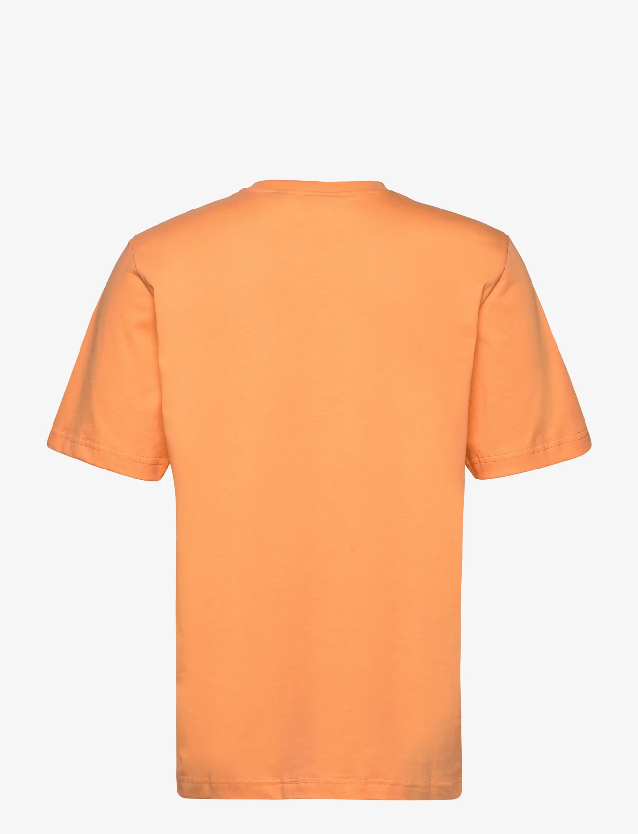 Daily Paper - rivo ss t-shirt - kortermede t-skjorter - tangerine orange - 1