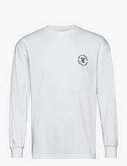 Daily Paper - circle ls t-shirt - perus t-paidat - white - 0