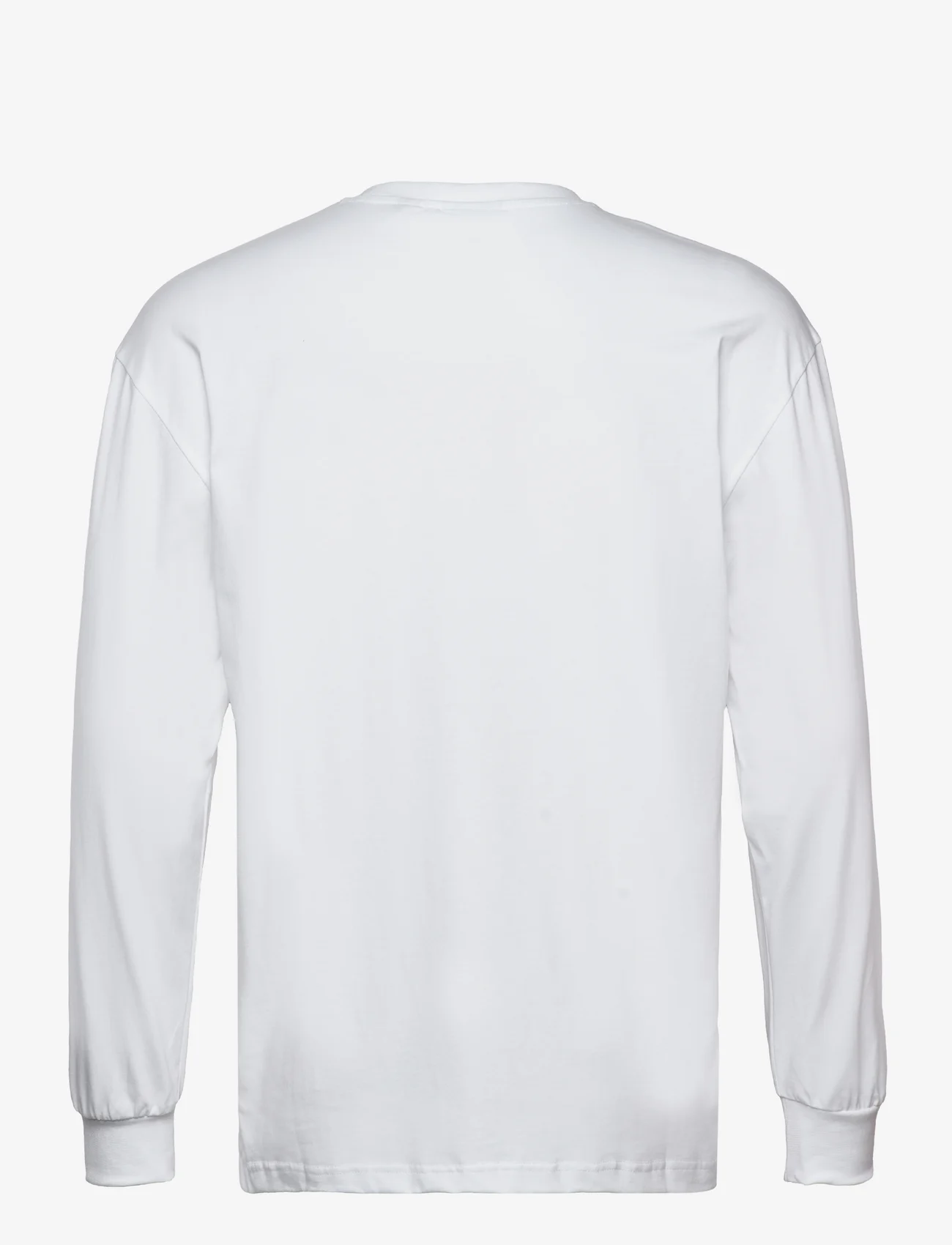 Daily Paper - circle ls t-shirt - laisvalaikio marškinėliai - white - 1