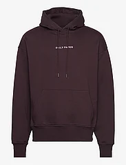 Daily Paper - elevin hoodie - džemperiai su gobtuvu - syrup brown - 0