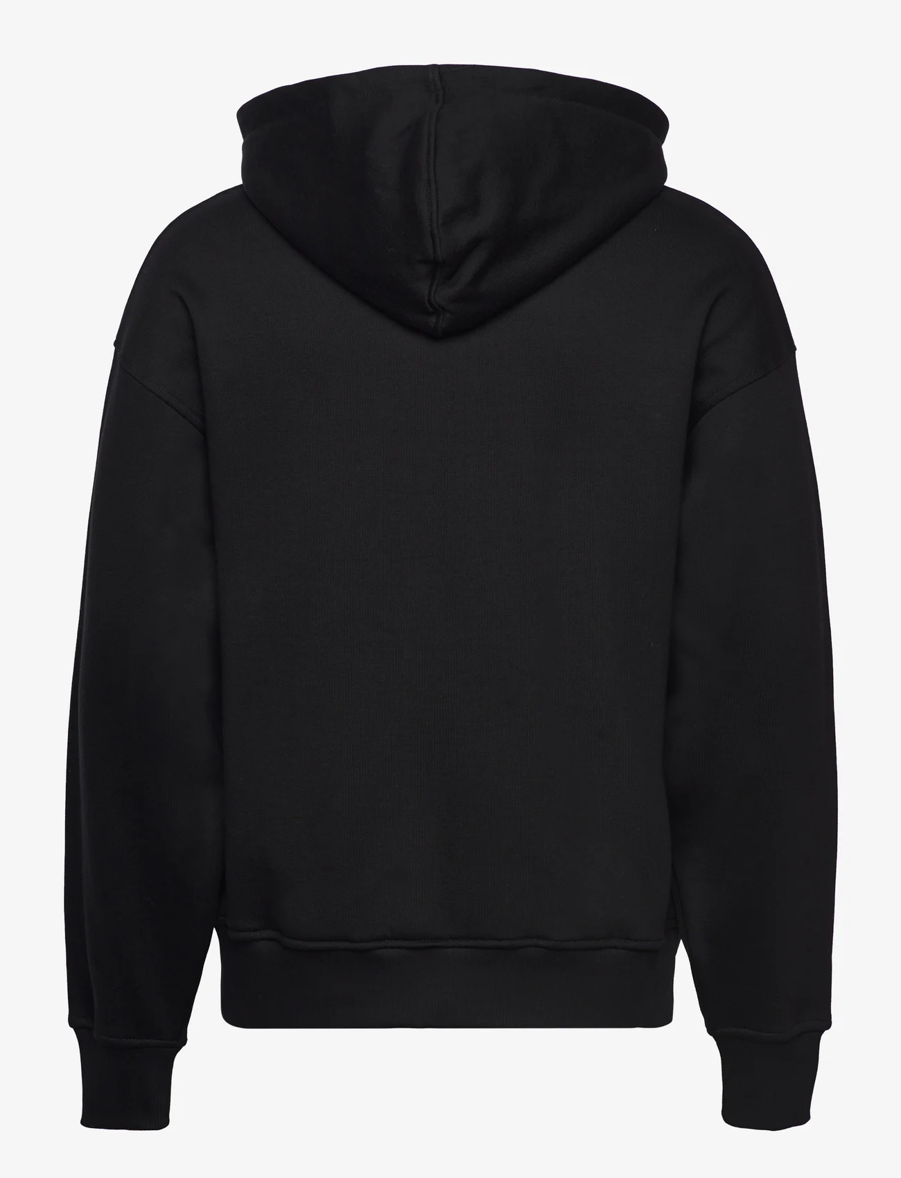 Daily Paper - ezar zip hoodie - hættetrøjer - black - 1