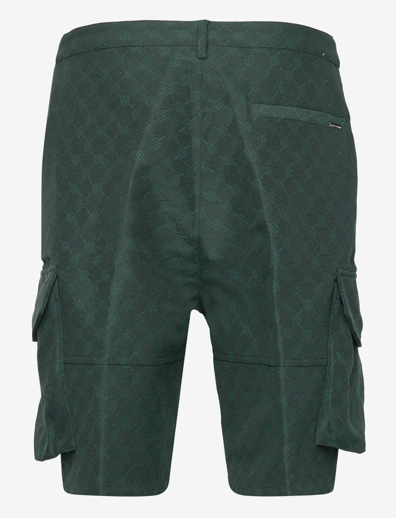 Daily Paper - benji monogram cargo shorts - mænd - pine green - 1
