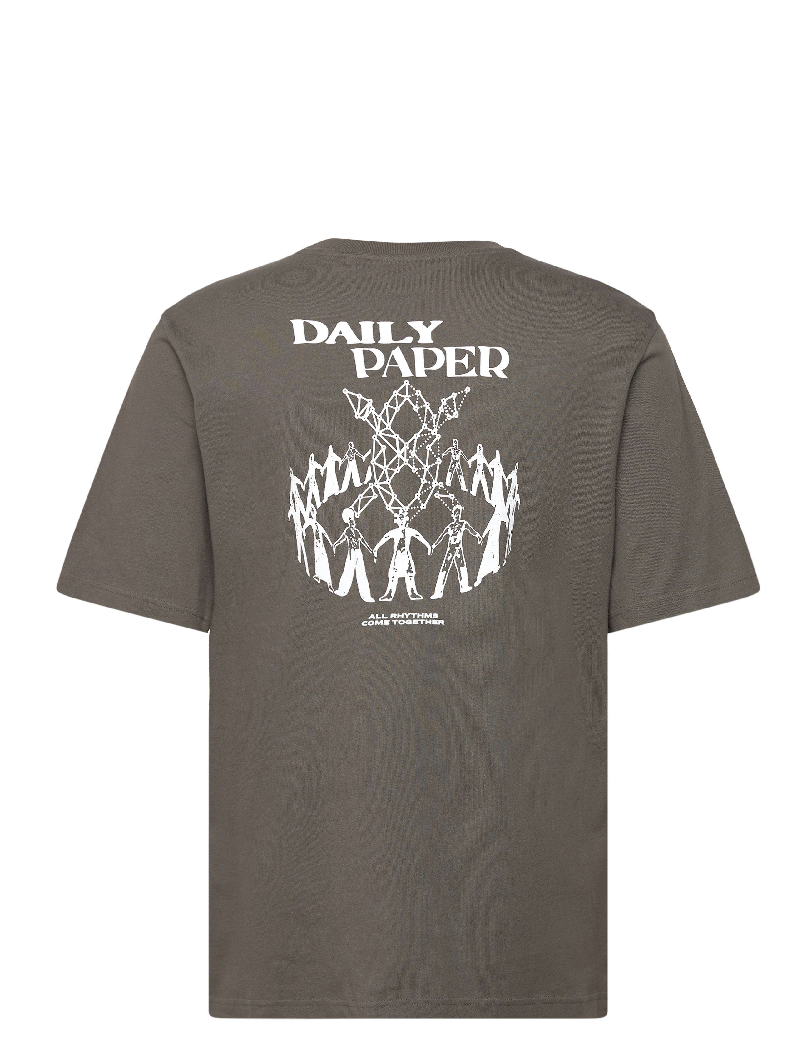 Daily Paper - hand in hand ss t-shirt - chimera green - 1