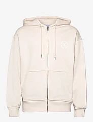Daily Paper - circle zip hoodie - hoodies - moonstruck beige - 0