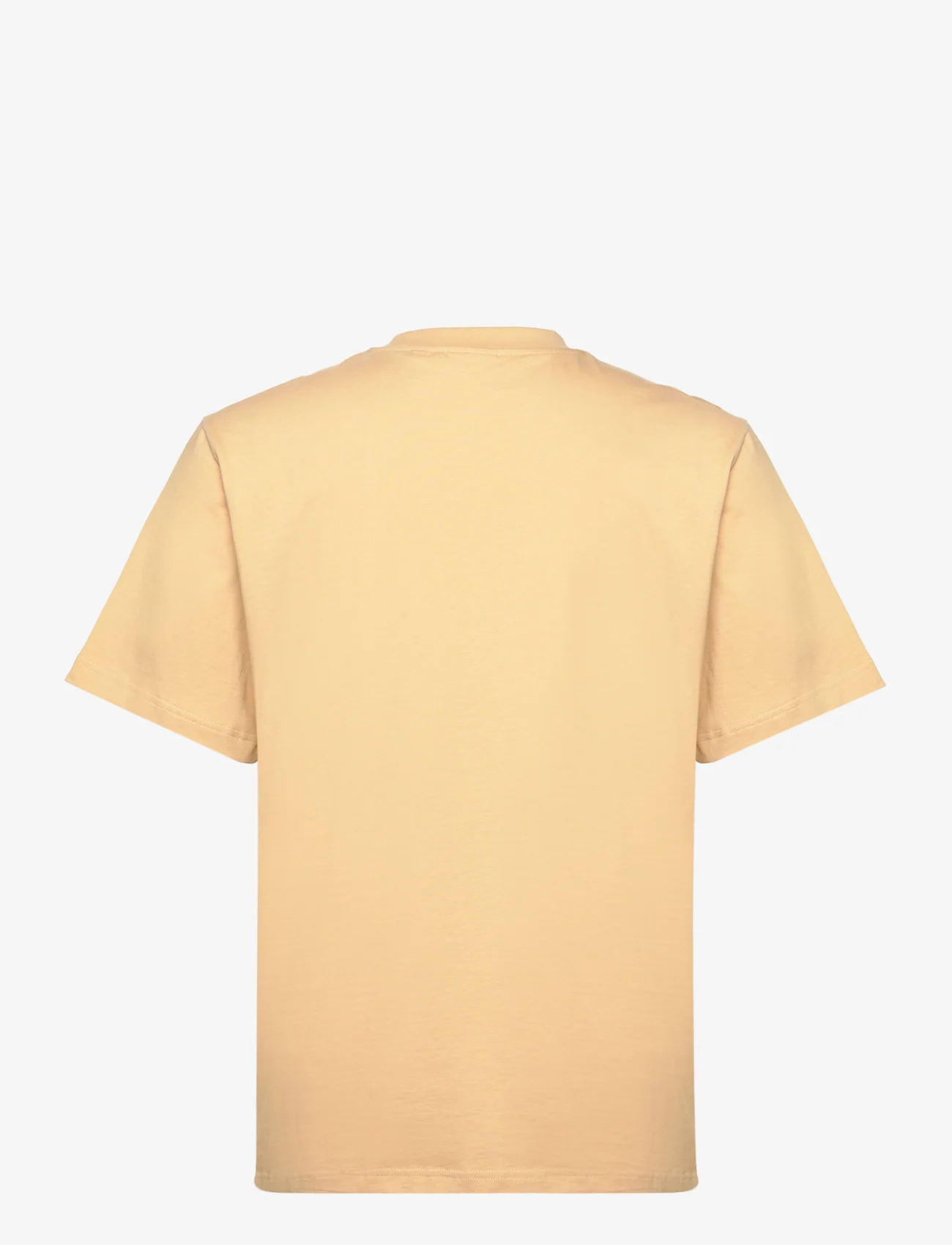 Daily Paper - logotype ss t-shirt - kortærmede t-shirts - taos beige - 1