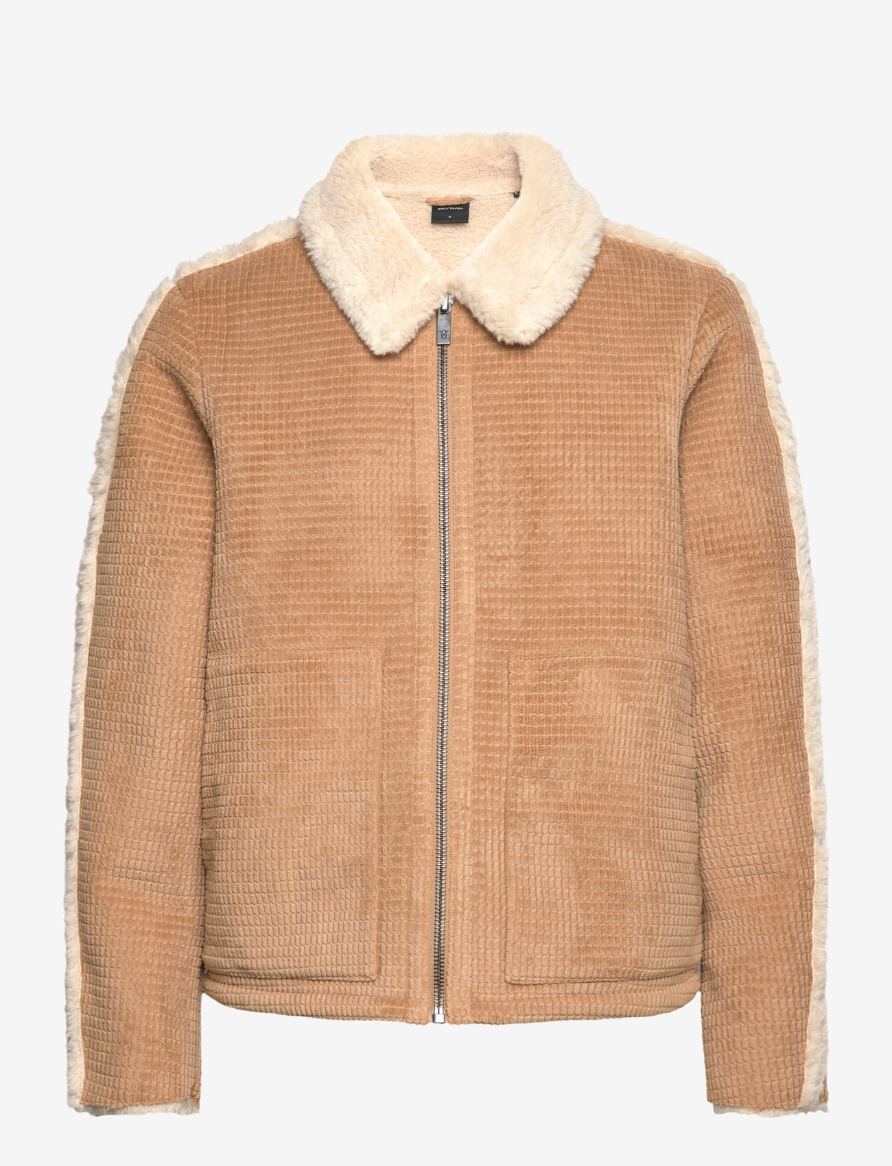 Daily Paper - oluwa fur jacket - camel - 0