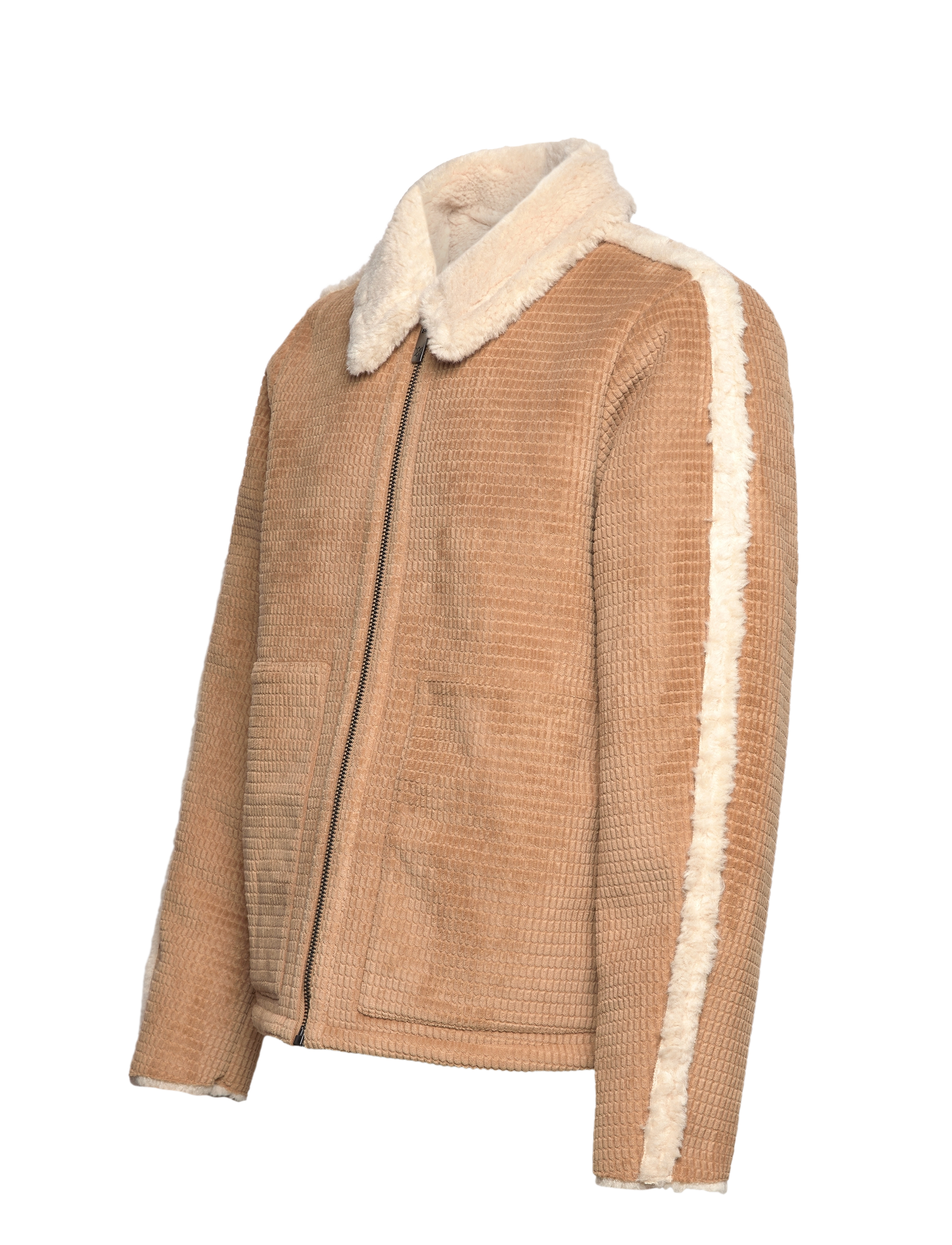 Daily Paper - oluwa fur jacket - camel - 2