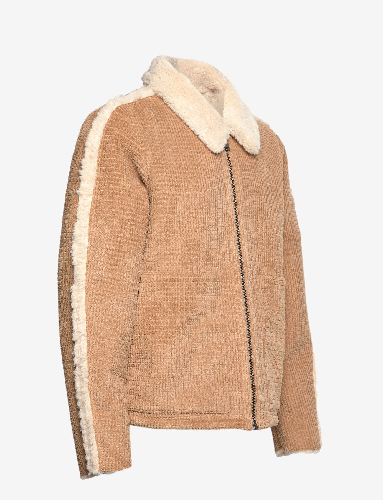 Daily Paper - oluwa fur jacket - camel - 3