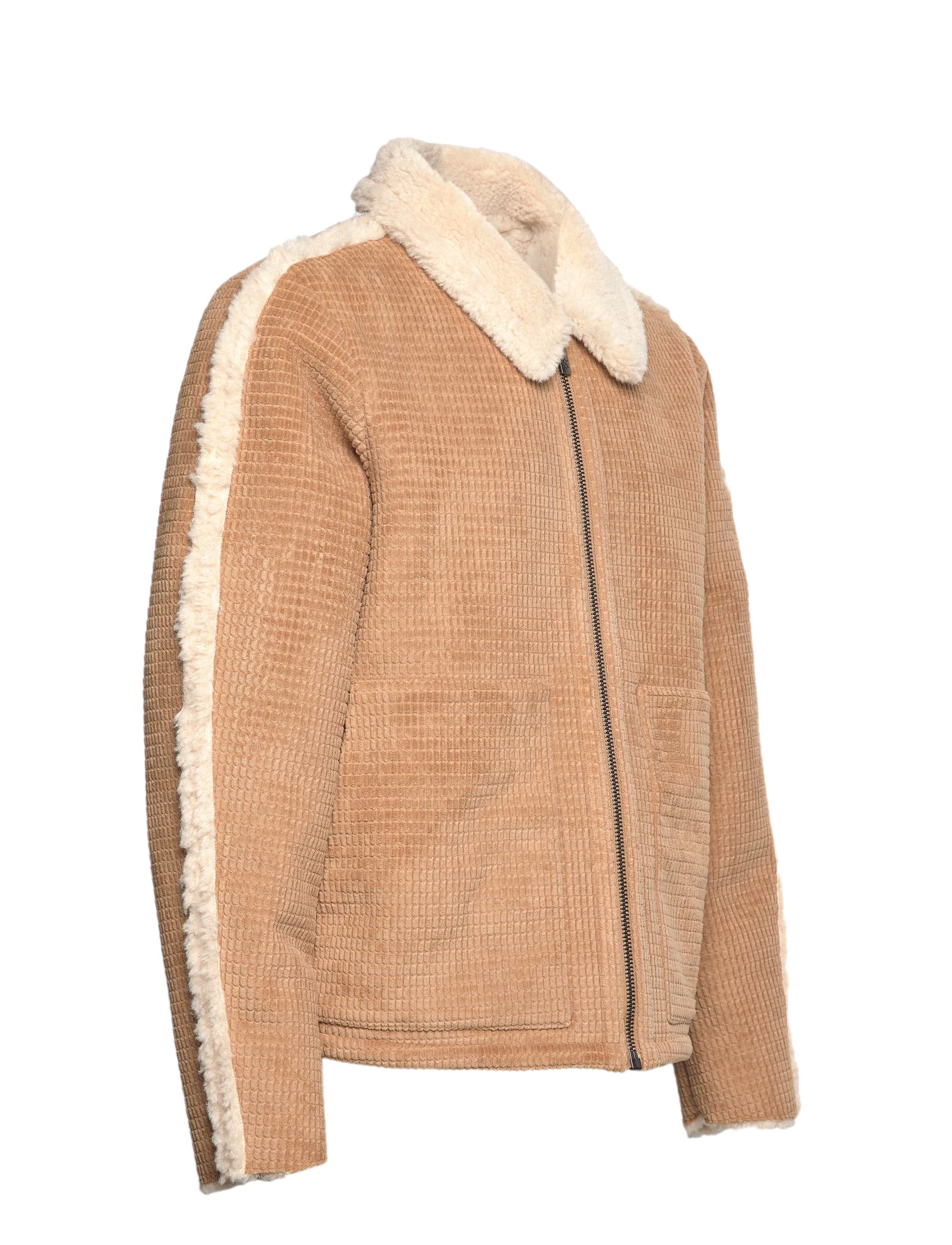 Daily Paper - oluwa fur jacket - camel - 3