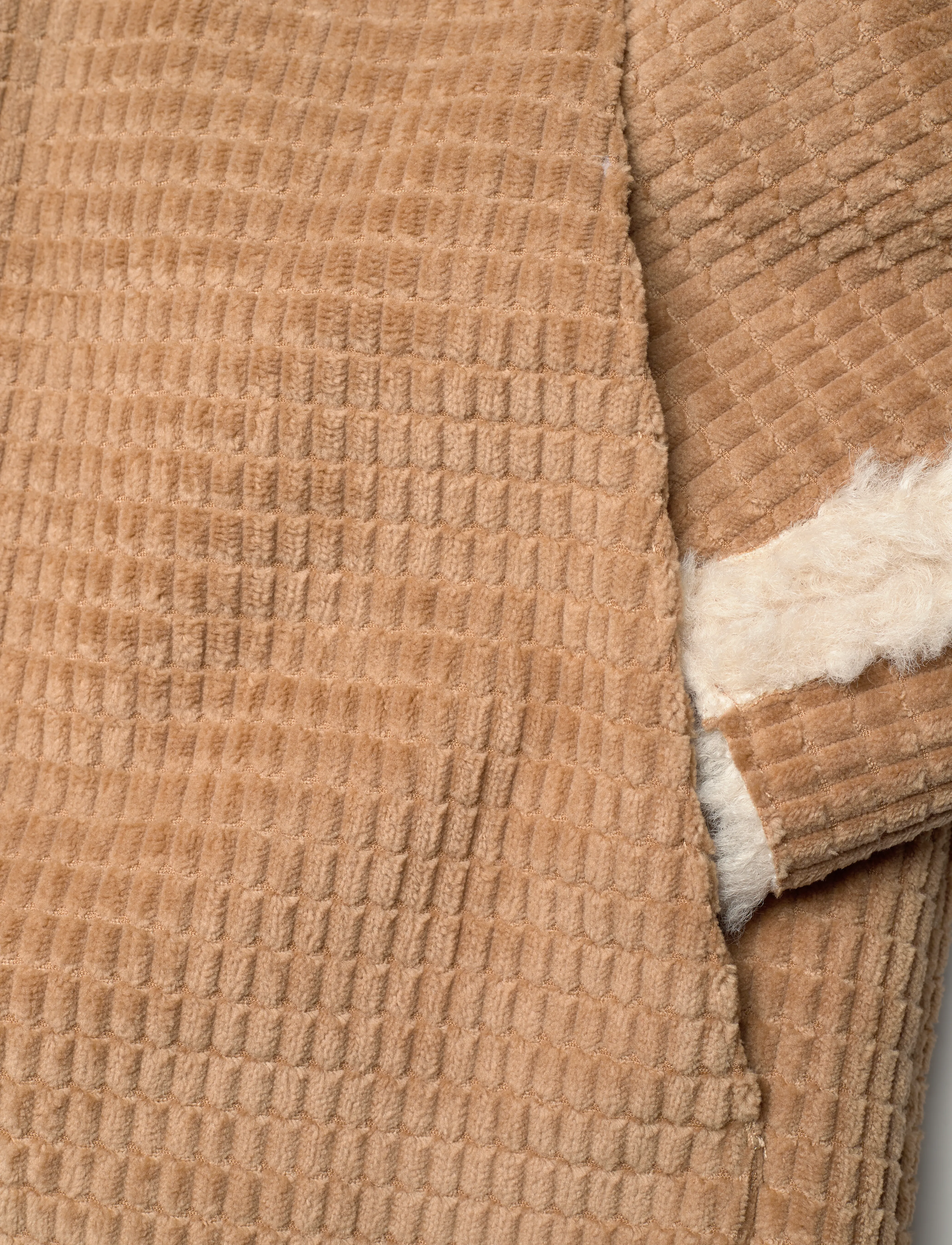 Daily Paper - oluwa fur jacket - camel - 4