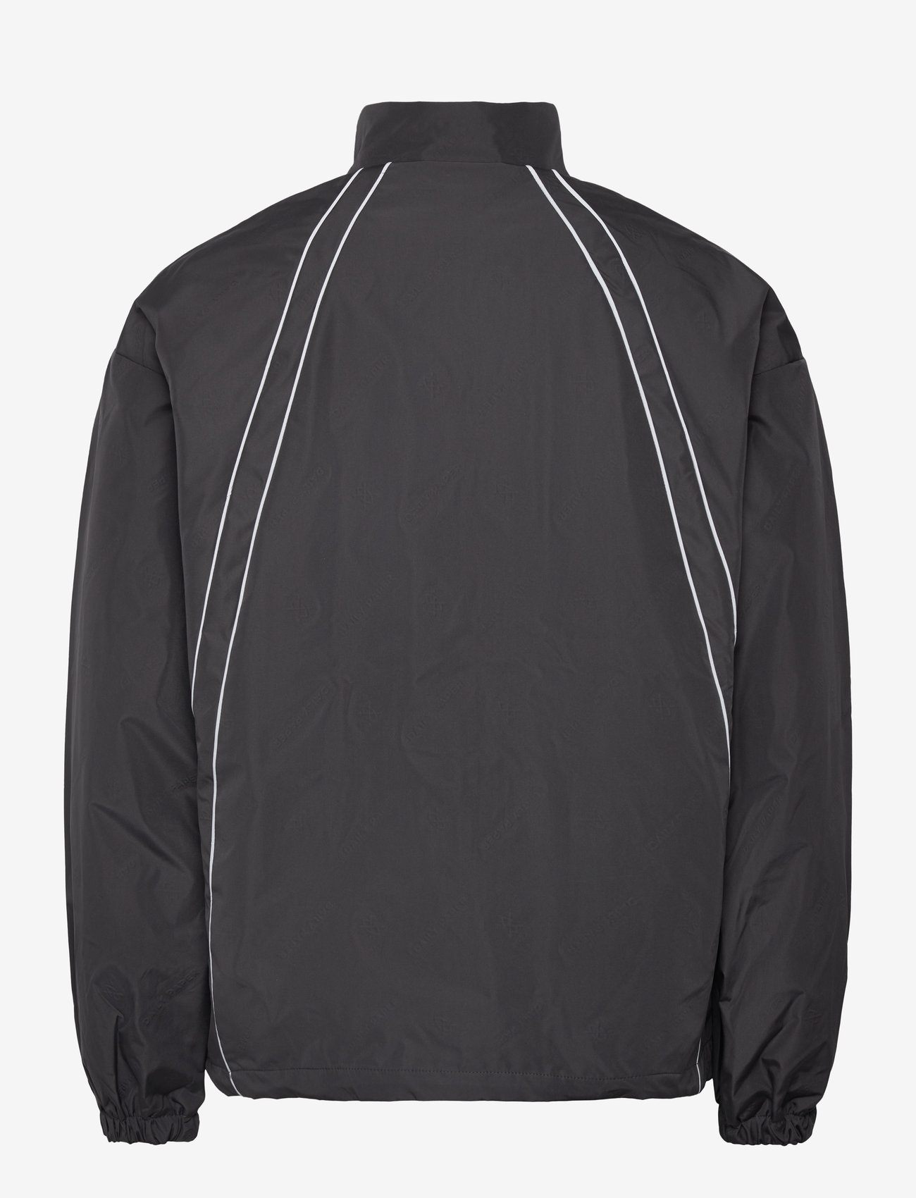Daily Paper - taye logo relaxed track jacket - leichte jacken - obsidian black - 1